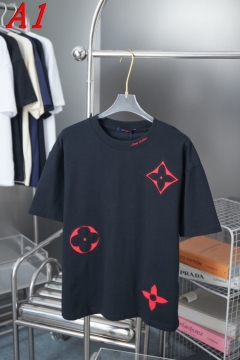  LOUIS VUITTONルイヴィトン 2025新作   ラウンドネック 半袖Tシャツ   スマート