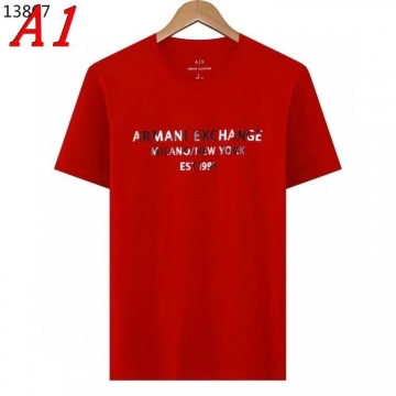 2025新作 ARMANIアルマーニ クルーネック 半袖Tシャツ スリムシルエット