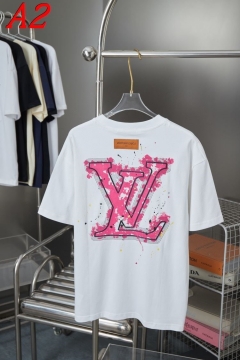  LOUIS VUITTONルイヴィトン 2025新作 クルーネック 半袖Tシャツ デイリー