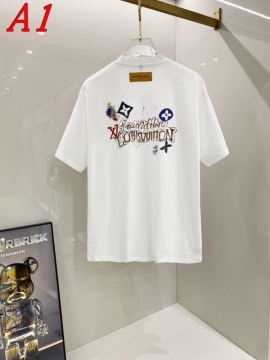 2025新作 LOUIS VUITTONルイヴィトン ラウンドネック 半袖Tシャツ   プレミアム