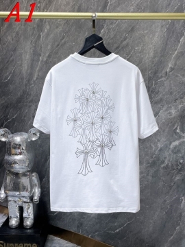  CHROME HEARTSクロムハーツ 2025新作   ラウンドネック 半袖Tシャツ   リベラル
