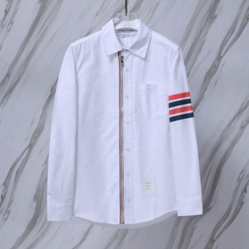 25新作 新商品 THOM BROWNE トムブラウン シャツ 0=S 1=M 2=L 3=XL 4=XXL