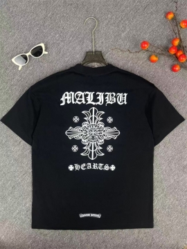 2025新作 CHROME HEARTSクロムハーツ クルーネック 半袖Tシャツ フェミニン
