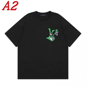  LOUIS VUITTONルイヴィトン 2025新作   ラウンドネック 半袖Tシャツ   フェミニン