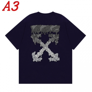  OFF-WHITEオフホワイト 2025新作   ラウンドネック 半袖Tシャツ   シーン別対応