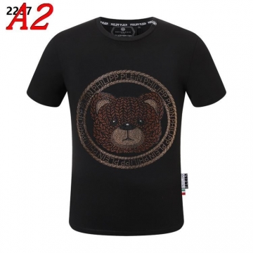  PHILIPP PLEINフィリッププレイン 2025新作 クルーネック 半袖Tシャツ デジタルプリント