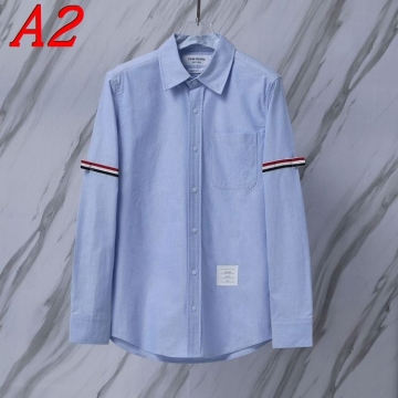 25新作 高級感 THOM BROWNE トムブラウン シャツ 0=S 1=M 2=L 3=XL 4=XXL