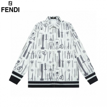 25新作 品質保証 FENDI フェンデイ シャツ M L XL XXL