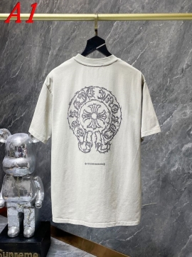  CHROME HEARTSクロムハーツ 2025新作   ラウンドネック 半袖Tシャツ   コーディネート自在