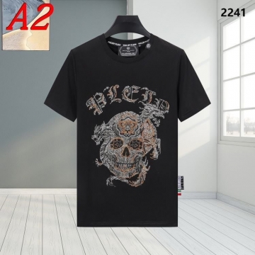  PHILIPP PLEINフィリッププレイン 2025新作   ラウンドネック 半袖Tシャツ   ハイセンス