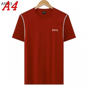 2025新作 HUGO BOSSヒューゴボス クルーネック 半袖Tシャツ クール