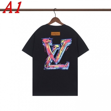  LOUIS VUITTONルイヴィトン 2025新作 クルーネック 半袖Tシャツ エモ