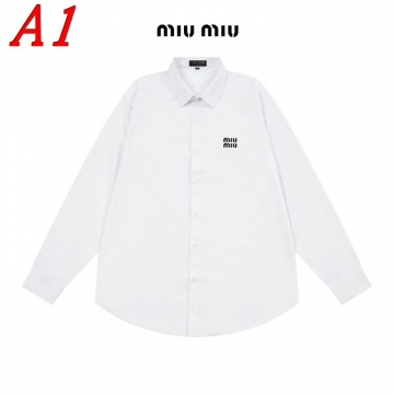 25新作 新登場 MIU MIU ミュウミュウ シャツ M L XL XXL XXXL