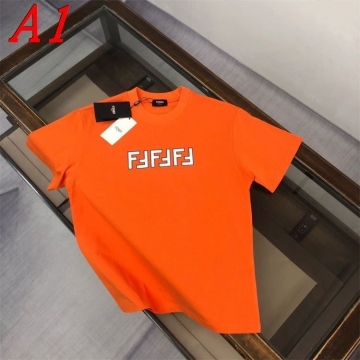 2025新作 FENDIフェンデイ ラウンドネック 半袖Tシャツ   クール&カ...