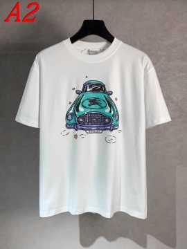 2025新作 BURBERRYバーバリー クルーネック 半袖Tシャツ ユースカルチャー