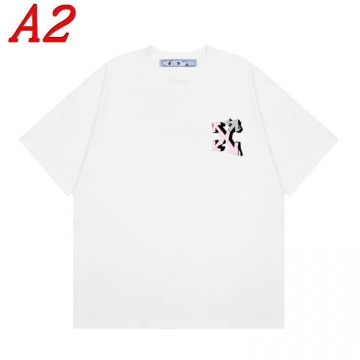  OFF-WHITEオフホワイト 2025新作   ラウンドネック 半袖Tシャツ   コスパ良
