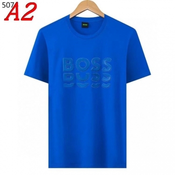 2025新作 HUGO BOSSヒューゴボス クルーネック 半袖Tシャツ シンプル