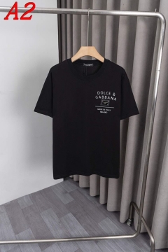  DOLCE＆GABBANAドルチェ＆ガッバーナ 2025新作 クルーネック 半袖Tシャツ ボリューム感