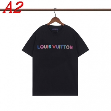  LOUIS VUITTONルイヴィトン 2025新作   ラウンドネック 半袖Tシャツ   グローバルスタイル