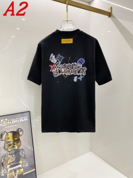 2025新作 LOUIS VUITTONルイヴィトン ラウンドネック 半袖Tシャツ   プレミアム