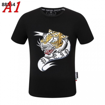 2025新作 PHILIPP PLEINフィリッププレイン クルーネック 半袖Tシャツ クール&カジュアル