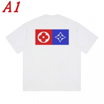  LOUIS VUITTONルイヴィトン 2025新作   ラウンドネック 半袖Tシャツ   ユースカルチャー