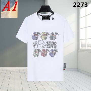 2025新作 PHILIPP PLEINフィリッププレイン クルーネック 半袖Tシャツ プレイフル