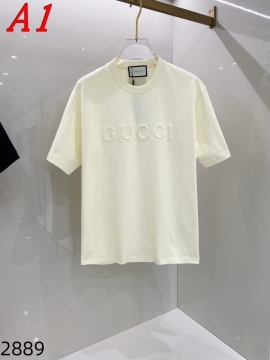 GUCCIグッチ 2025新作 クルーネック 半袖Tシャツ グラフィック