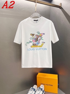 2025新作 LOUIS VUITTONルイヴィトン クルーネック 半袖Tシャツ ステートメント