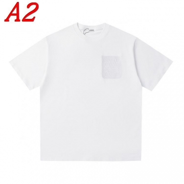 2025新作 LOEWEロエベ ラウンドネック 半袖Tシャツ   スポーティ