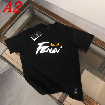 2025新作 FENDIフェンデイ ラウンドネック 半袖Tシャツ   エモーショナル