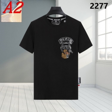  PHILIPP PLEINフィリッププレイン 2025新作   ラウンドネック 半袖Tシャツ   ユースカルチャー