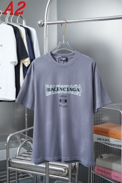 2025新作 BALENCIAGAバレンシアガ ラウンドネック 半袖Tシャツ   クール&カジュアル
