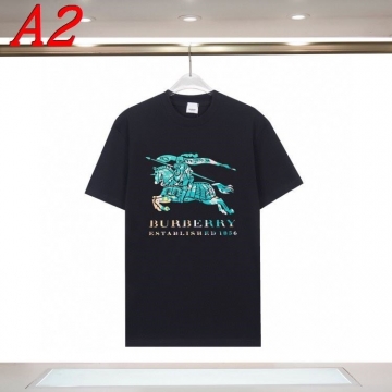 2025新作 BURBERRYバーバリー クルーネック 半袖Tシャツ トレンドリーダー