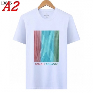 2025新作 ARMANIアルマーニ クルーネック 半袖Tシャツ ノスタルジック