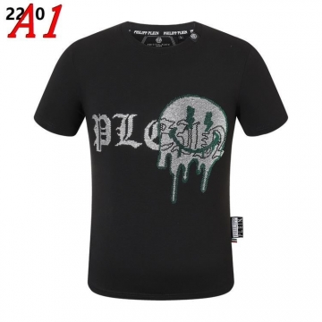 2025新作 PHILIPP PLEINフィリッププレイン ラウンドネック 半袖Tシャツ   エキサイティング