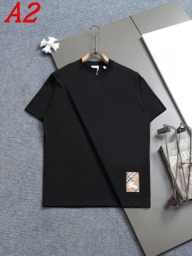  BURBERRYバーバリー 2025新作   ラウンドネック 半袖Tシャツ   エネルギッシュ