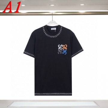 2025新作 LOEWEロエベ ラウンドネック 半袖Tシャツ   ストリート系