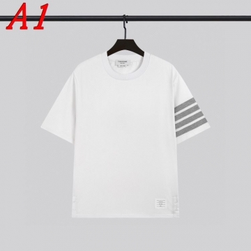 2025新作 THOM BROWNEトムブラウン クルーネック 半袖Tシャツ セレンディピティ