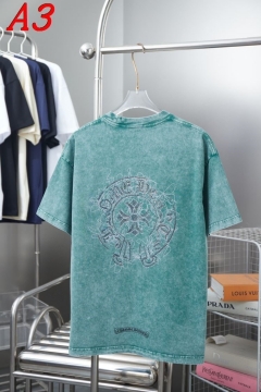  CHROME HEARTSクロムハーツ 2025新作 クルーネック 半袖Tシャツ スポーティ