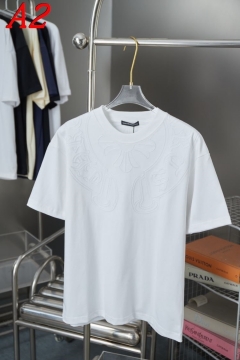  CHROME HEARTSクロムハーツ 2025新作 クルーネック 半袖Tシャツ ノスタルジック