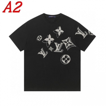 LOUIS VUITTONルイヴィトン 2025新作 クルーネック 半袖Tシャツ エスケープ