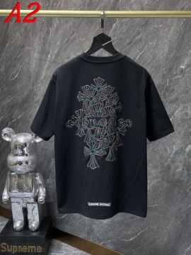  CHROME HEARTSクロムハーツ 2025新作 クルーネック 半袖Tシャツ ノスタルジック