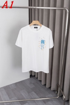 2025新作 AMIRIアミリ クルーネック 半袖Tシャツ モード系