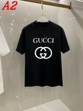 2025新作 GUCCIグッチ ラウンドネック 半袖Tシャツ   シンプル