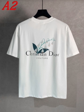2025新作 DIORディオール ラウンドネック 半袖Tシャツ   プレイフル