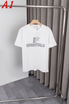 2025新作 Fear of God ESSENTIALSフィアオブゴッド エッセンシャルズ クルーネック 半袖Tシャツ ワイルド