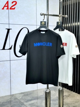 2025新作 MONCLERモンクレール ラウンドネック 半袖Tシャツ   ノンフィクション