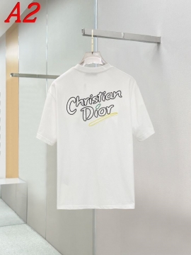 2025新作 DIORディオール ラウンドネック 半袖Tシャツ   ステートメント