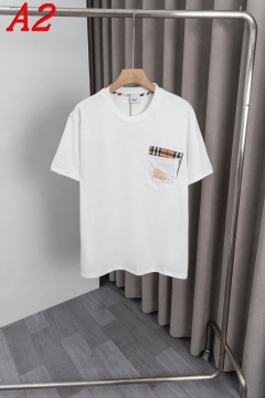  BURBERRYバーバリー 2025新作 クルーネック 半袖Tシャツ アンニュイ